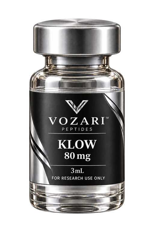 Klow 80 mg Vozari vial packaging mockup